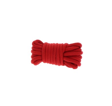 Wiązania-BONDAGE ROPE 5 METER RED